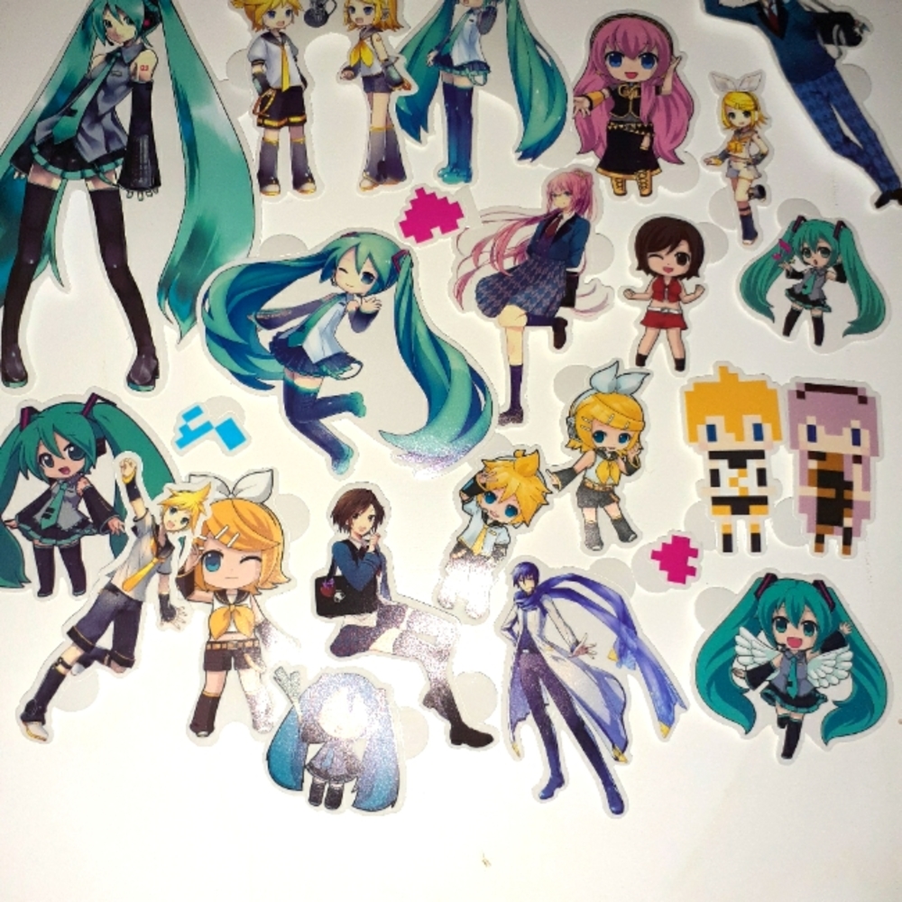 ANIME HATSUNE NIKU STICKERS 1.